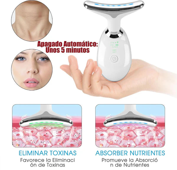 Masajeador facial eléctrico