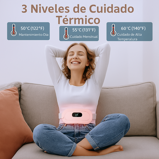 Cinturón de masaje para ciclo menstrual
